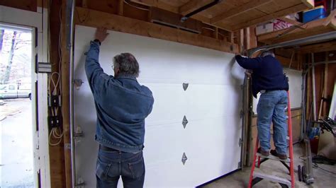 how to install garage door